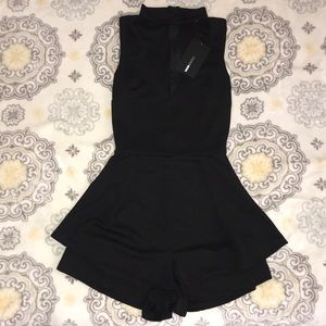 Fashion Nova Choker Romper
